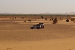 Cars in desert