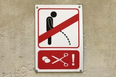 Lviv - warning notice